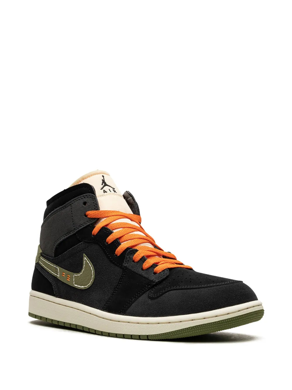 Air Jordan 1 Mid Se Craft Anthracite/Light Olive Sneakers