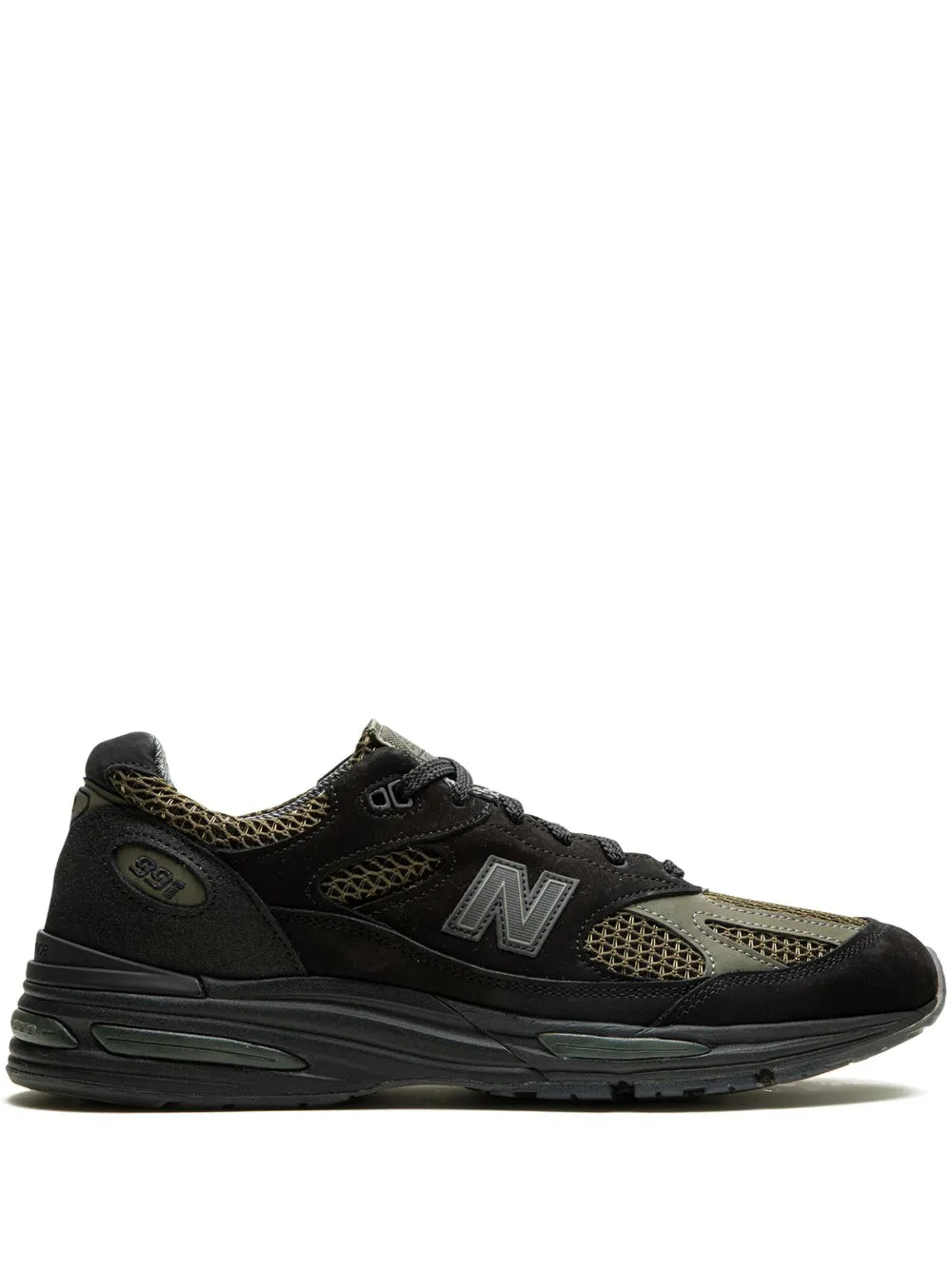 New Balance 991V2 Stone Island - Black Grey Sneakers