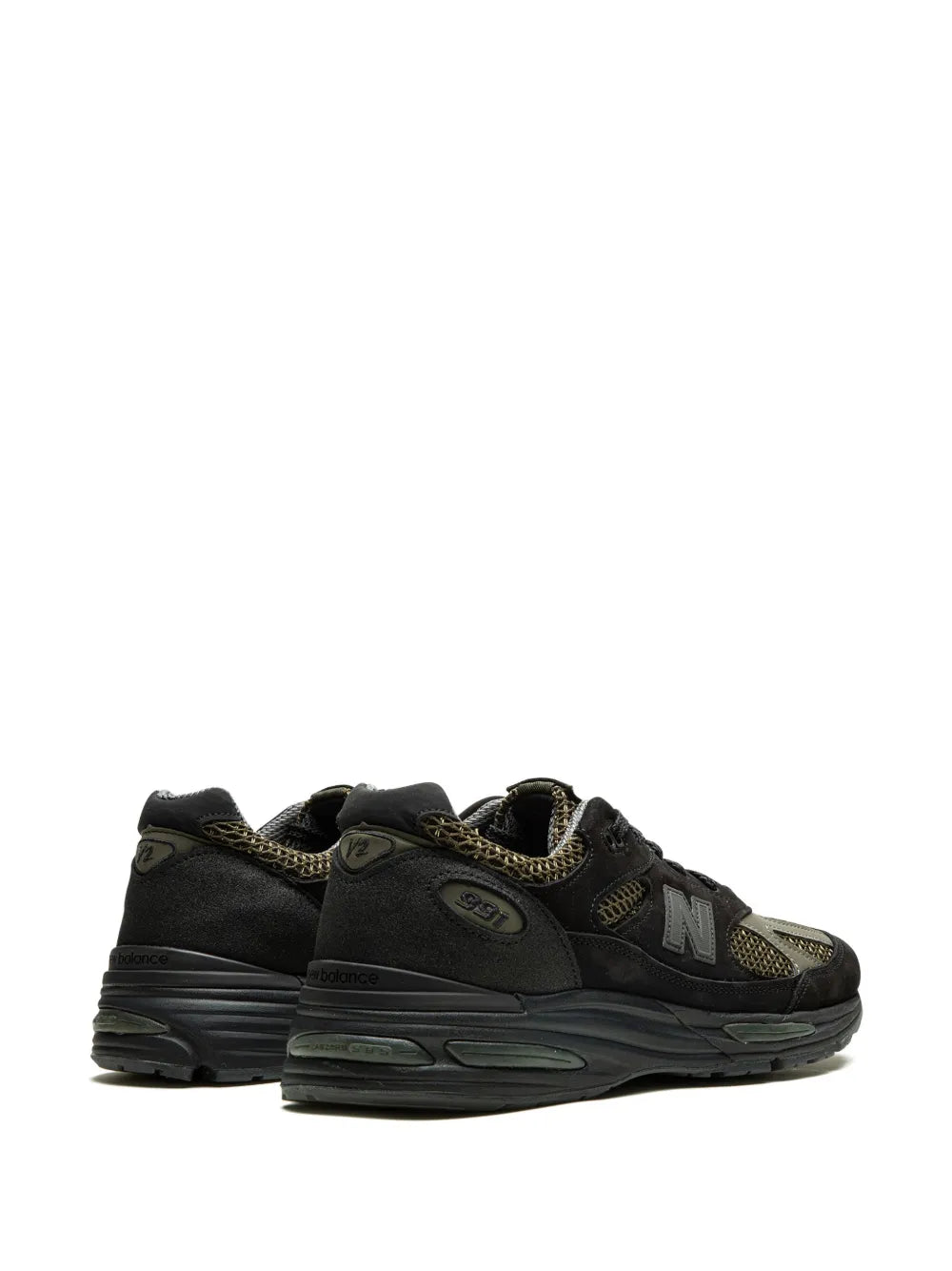 New Balance 991V2 Stone Island - Black Grey Sneakers