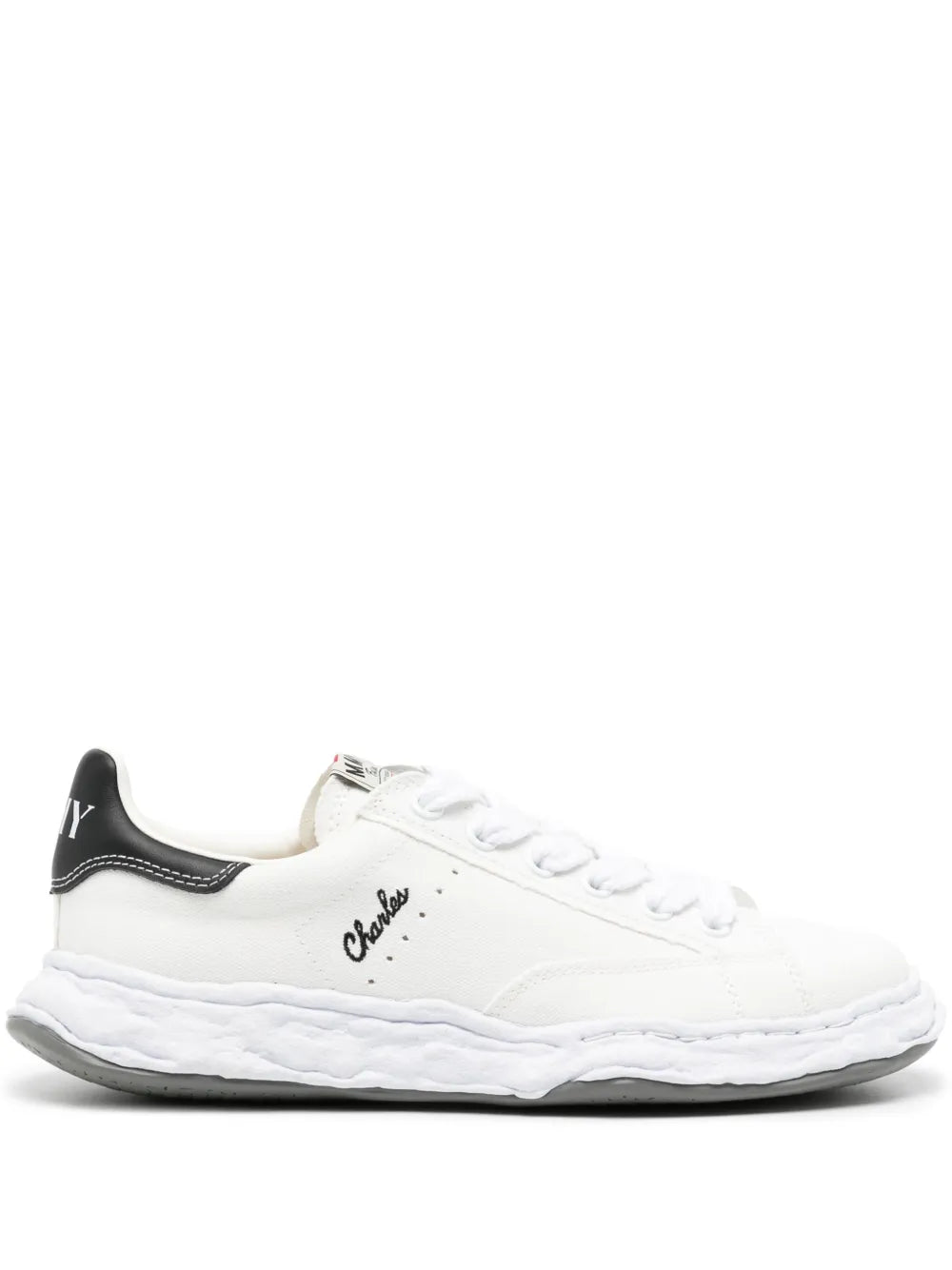 Maison Mihara Yasuhiro Charles Lace-Up Canvas Sneakers