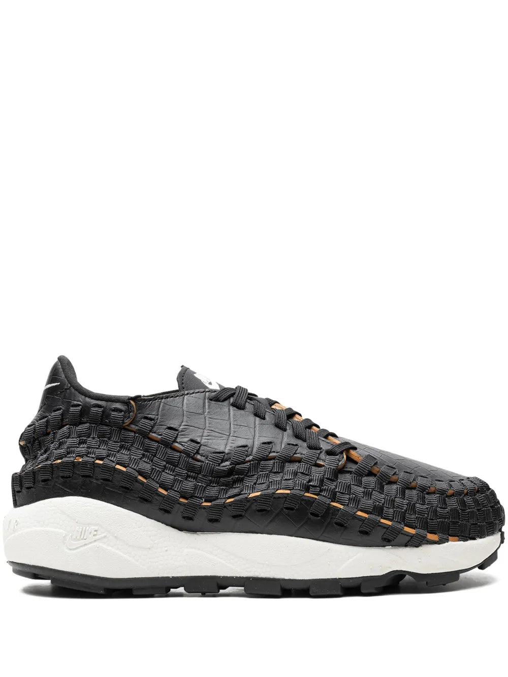 Nike Air Footscape Woven Premium Black Croc Sneakers