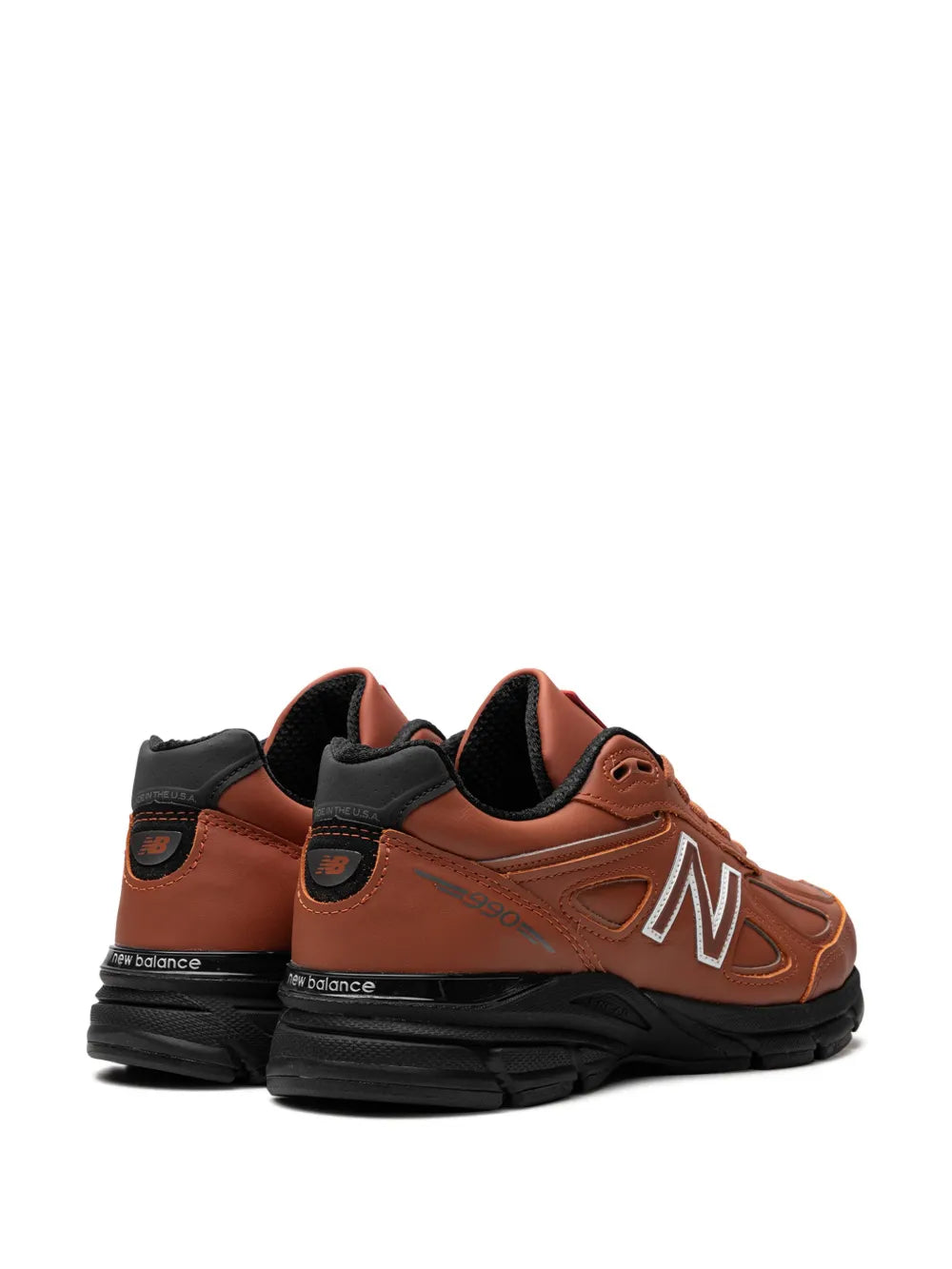 New Balance X Teddy Santis 990V4 Made In Usa Mahogany Black Sneakers