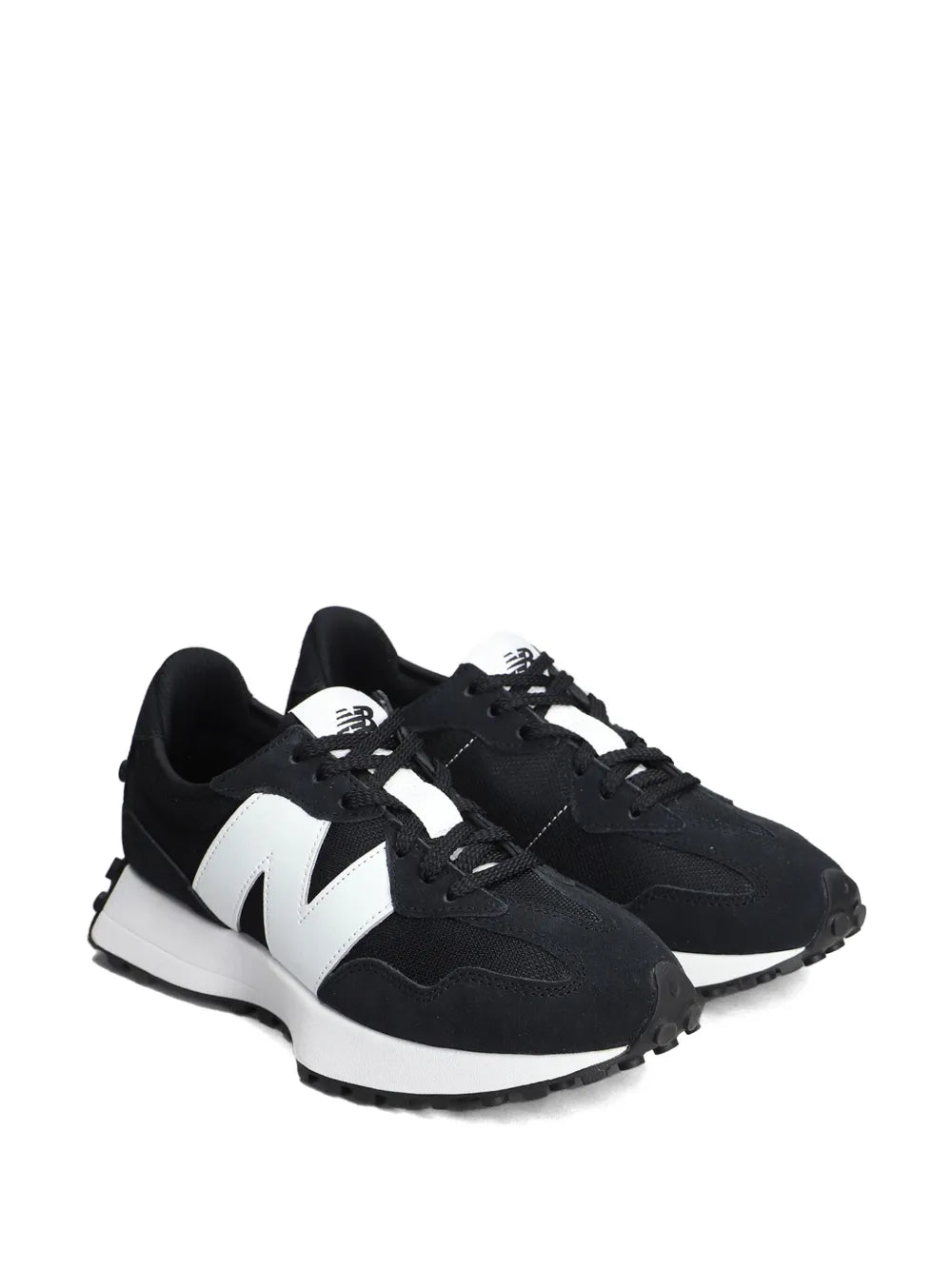 New Balance Lace-Up Logo-Patch Sneakers