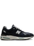 New Balance 991V2 Dark Navy Suede Sneakers