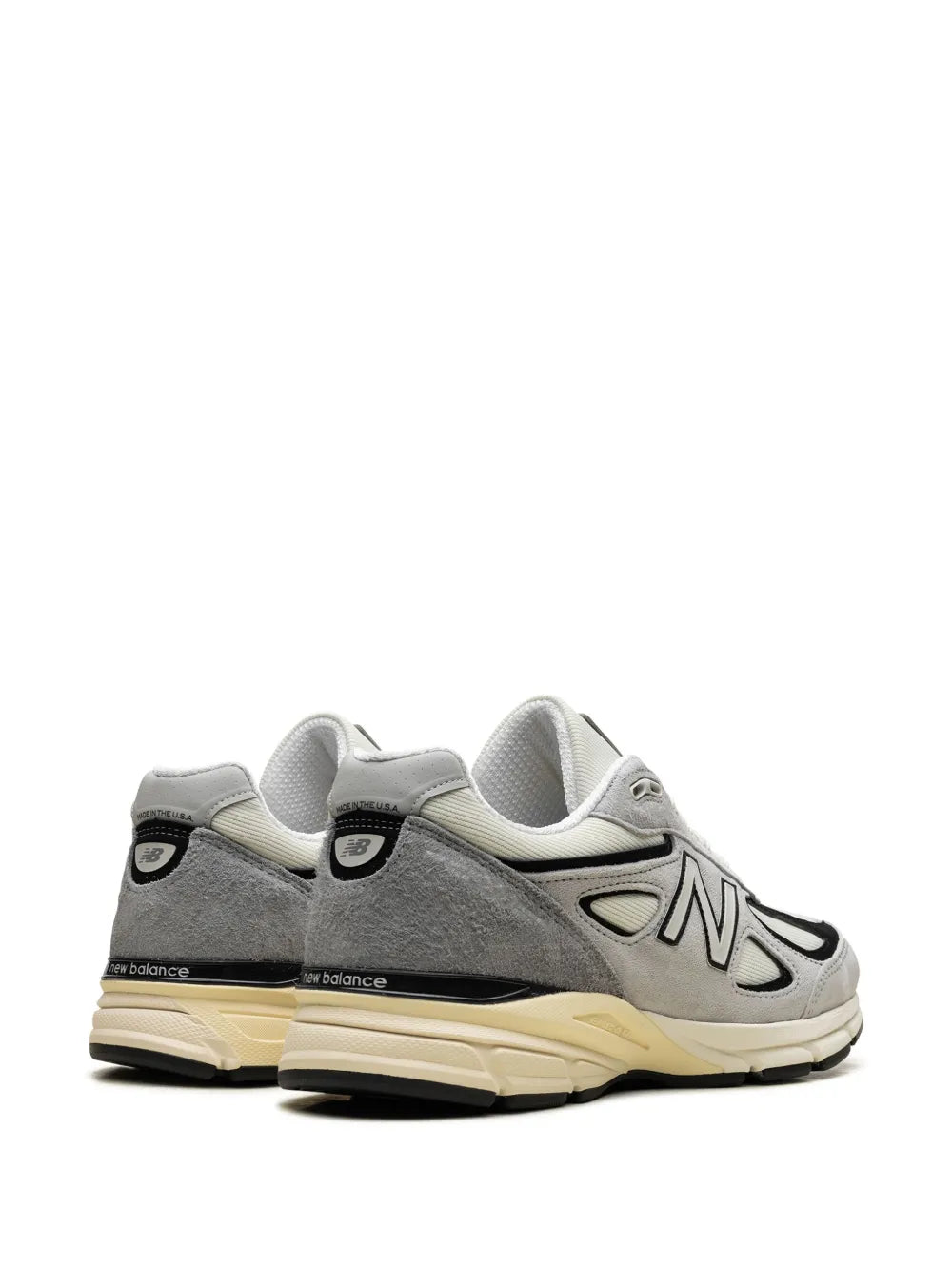 New Balance Made In Usa 990V4 Grey/Black Sneakers