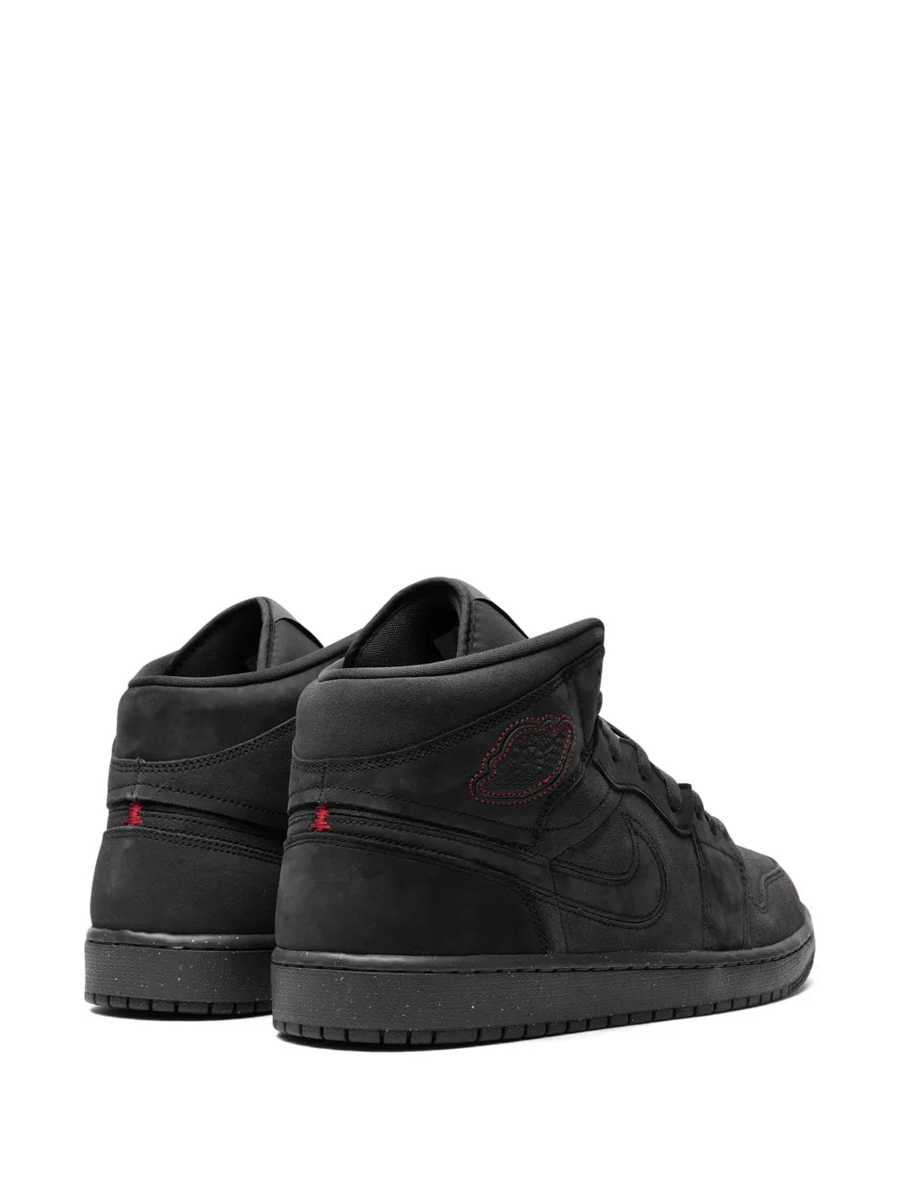 Air Jordan 1 Mid Se Craft Dark Smoke Red Sneakers
