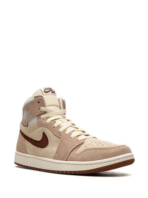 Air Jordan 1 Zoom Cmft 2  egend Coffee Sneakers