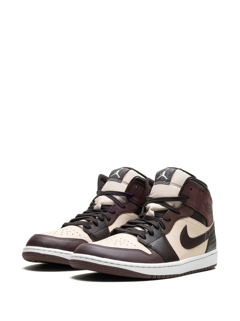Air Jordan 1 Mid Se Velvet Brown Sneakers
