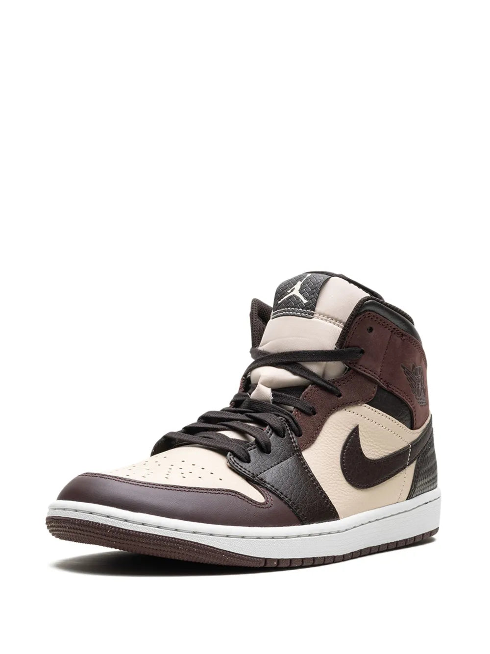 Air Jordan 1 Mid Se Velvet Brown Sneakers