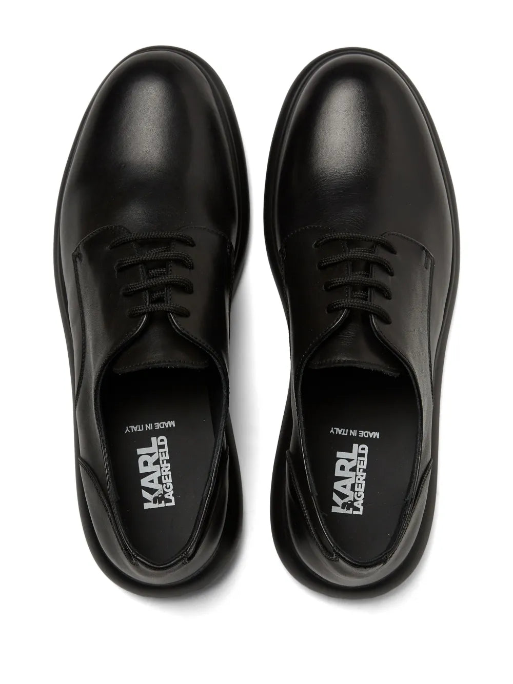 Karl Lagerfeld Granby Leather Derby Shoes