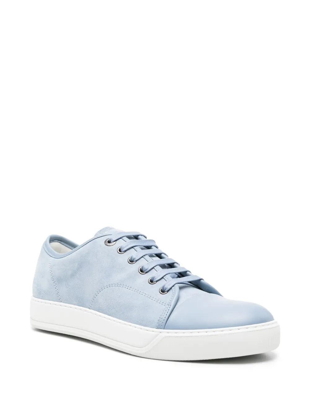 Lanvin Dbb1 Suede Sneakers