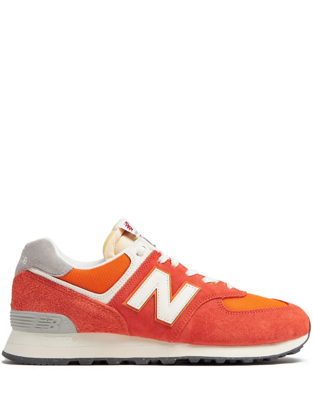 New Balance 574 Colour-Block Suede Sneakers