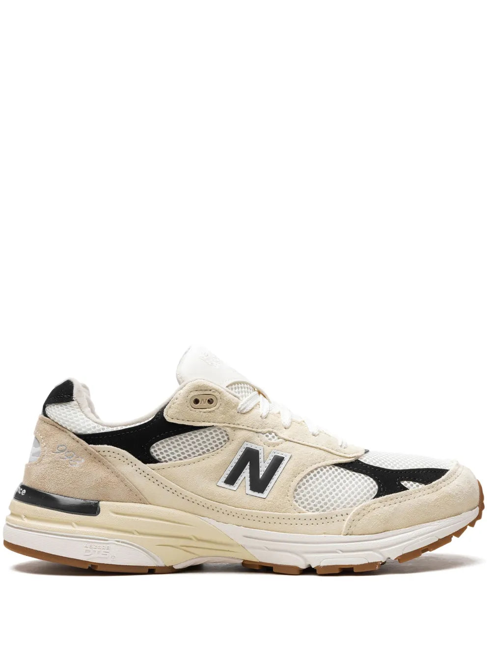 New Balance X Teddy Santis 993 Made In Usa Sea Salt Black Sneakers