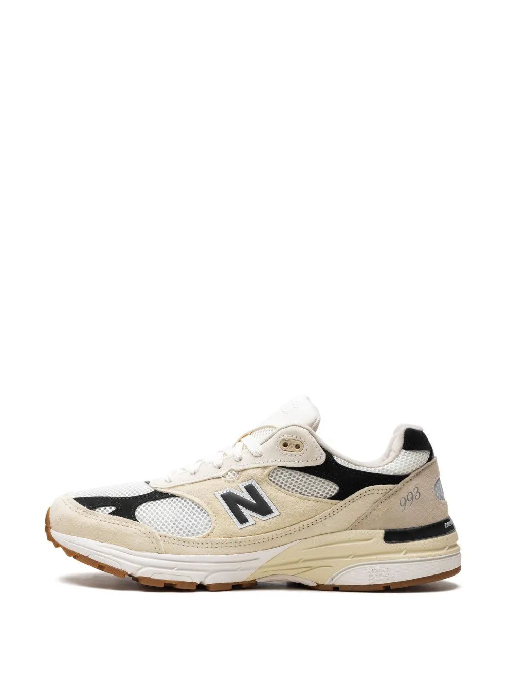 New Balance X Teddy Santis 993 Made In Usa Sea Salt Black Sneakers