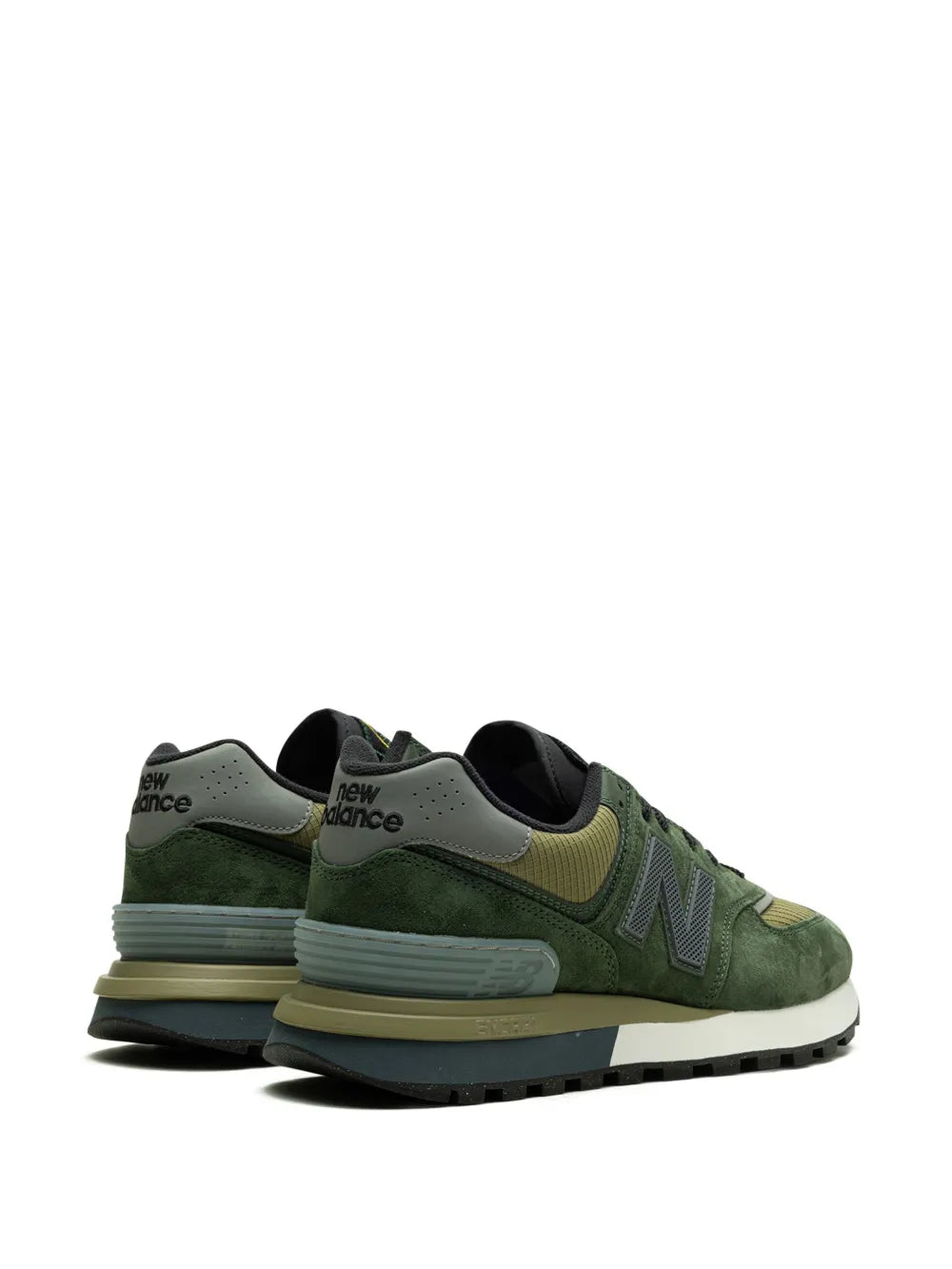 New Balance X Stone Island 574 Legacy Dark Green Sneakers