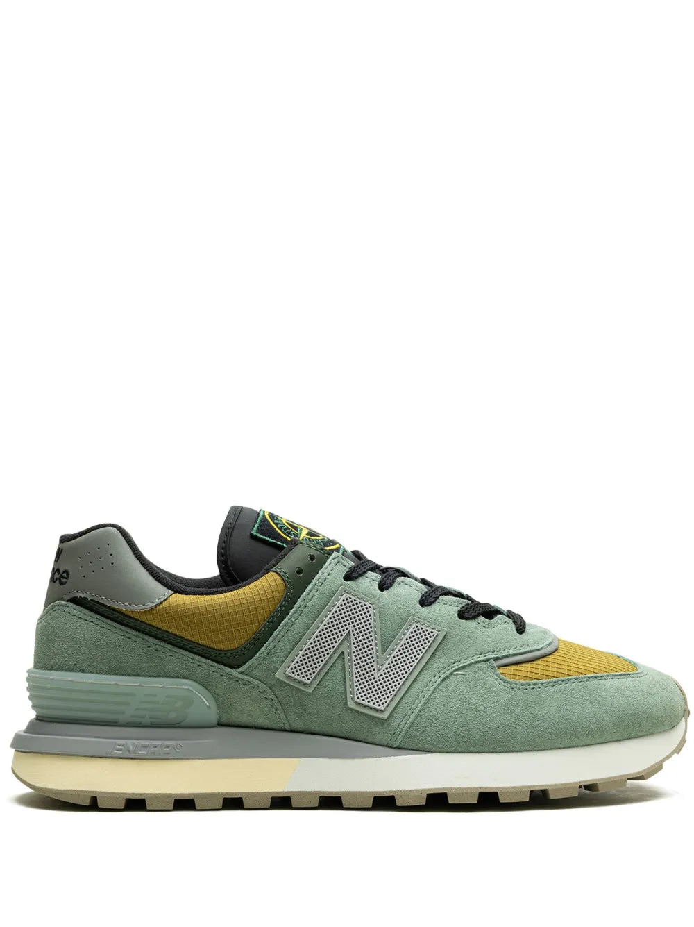 New Balance X Stone Island 574 Legacy Light Green Sneakers