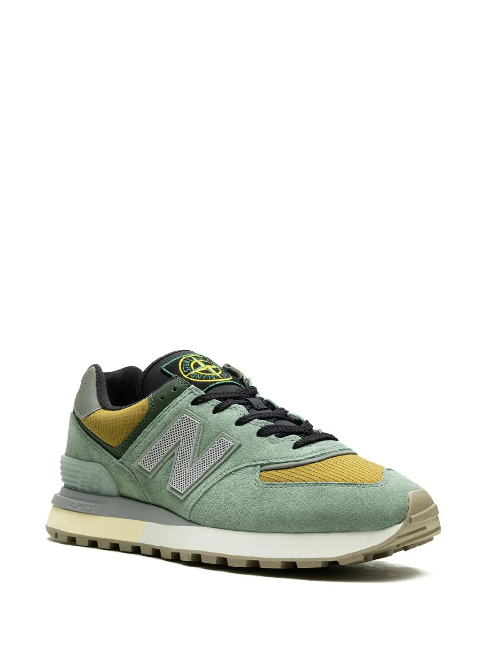 New Balance X Stone Island 574 Legacy Light Green Sneakers