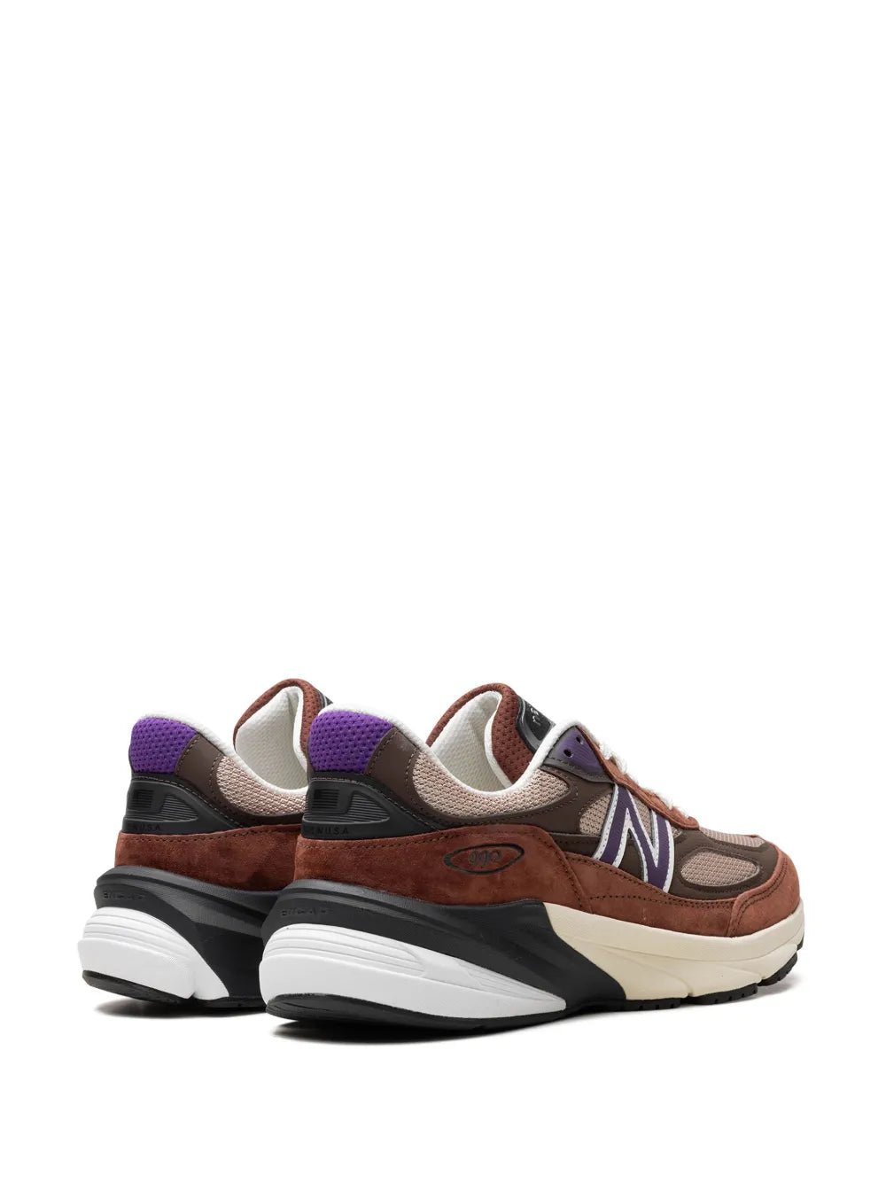 New Balance 990V6 Made In Usa - Rich Oak/Cosmic Grape Sneakers