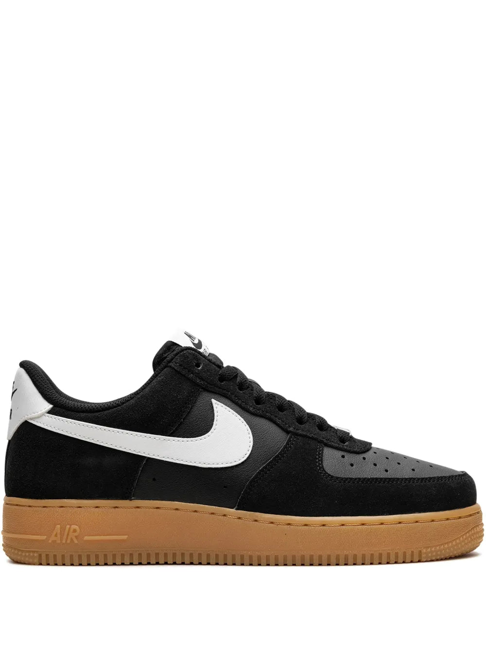 Nike Air Force 1 07 Lv8 Black Suede Sneakers