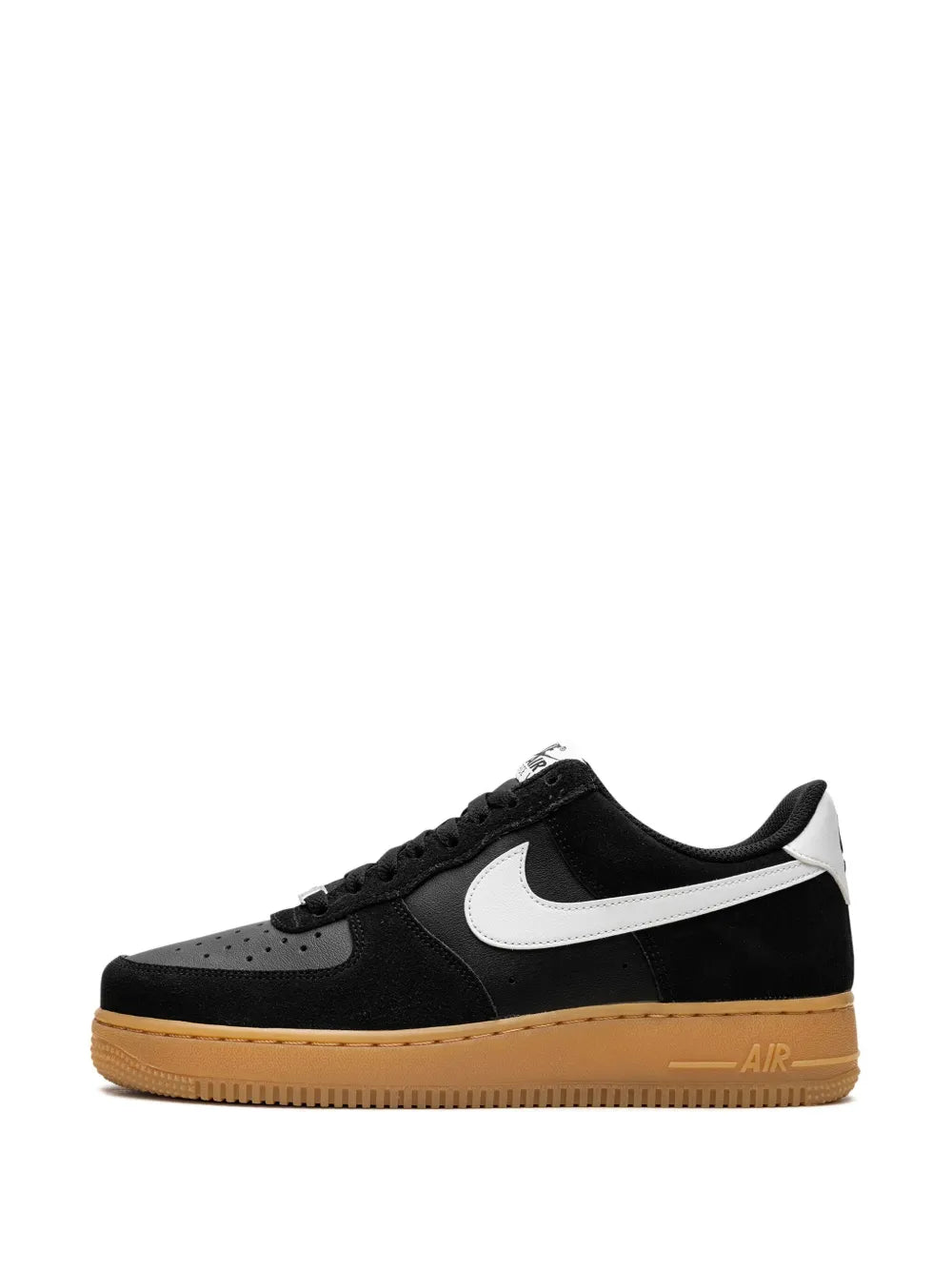 Nike Air Force 1 07 Lv8 Black Suede Sneakers
