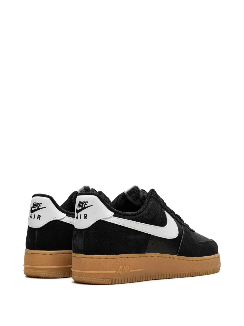 Nike Air Force 1 07 Lv8 Black Suede Sneakers