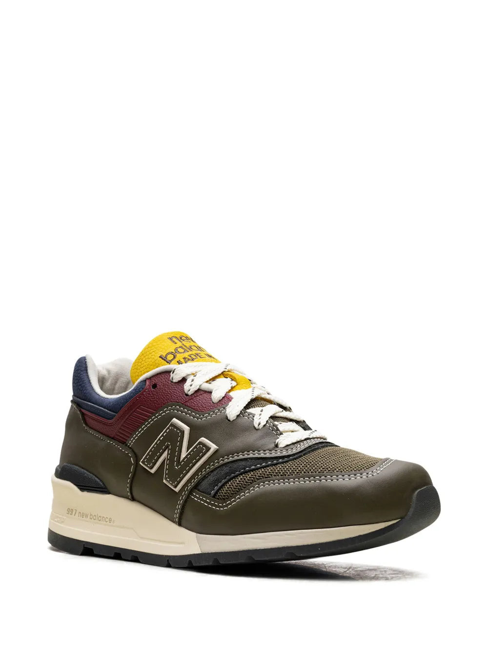 New Balance 997 Aime Leon Dore - Dark Moss/Angora Sneakers