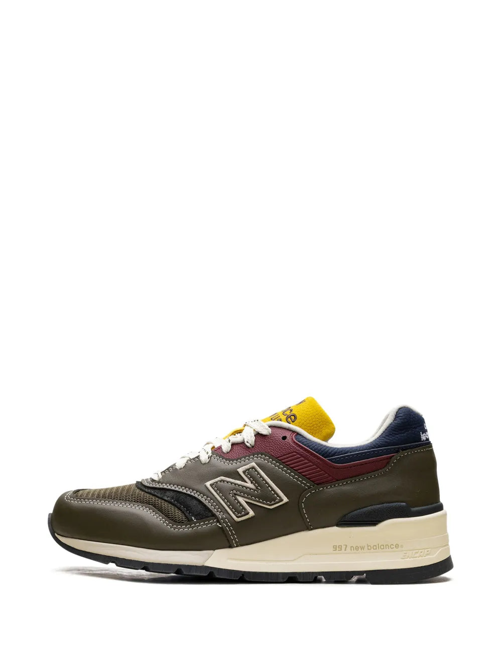 New Balance 997 Aime Leon Dore - Dark Moss/Angora Sneakers
