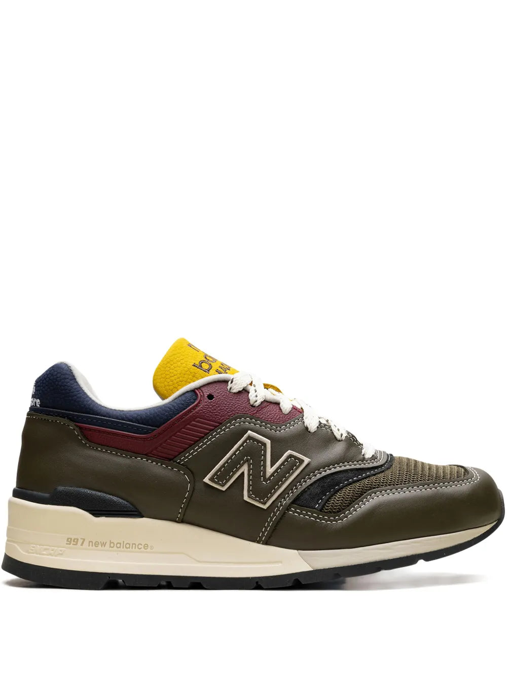 New Balance 997 Aime Leon Dore - Dark Moss/Angora Sneakers