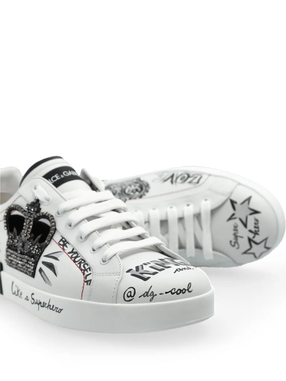 Dolce & Gabbana Logo-Patch Sneakers