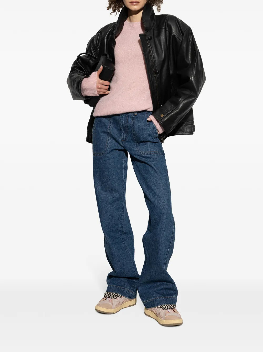 Lanvin Curb Sneakers