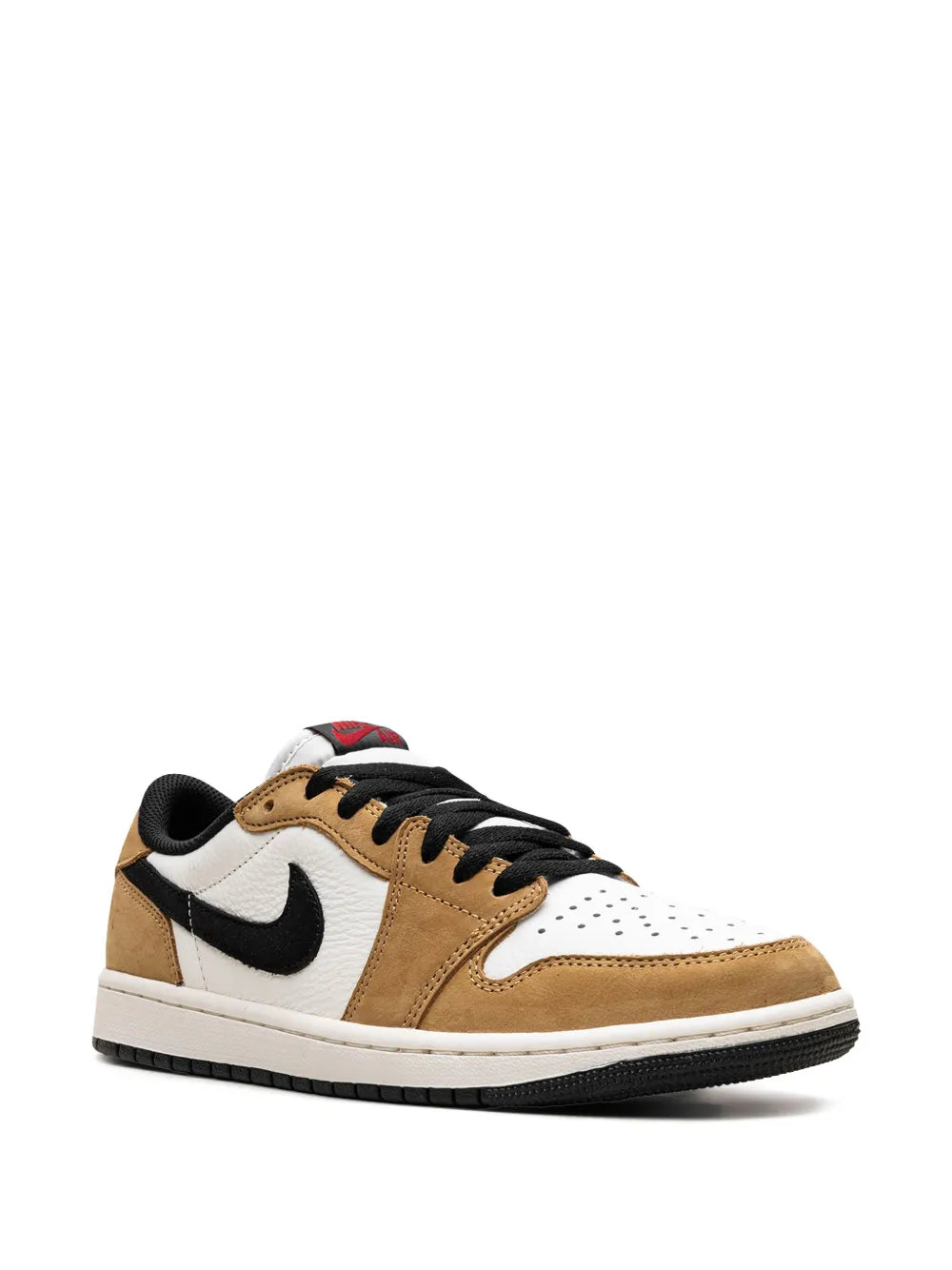 Air Jordan 1 Retro Low Og Rookie Of The Year - Sail/Black/Golden Harvest/Gym Red Sneakers