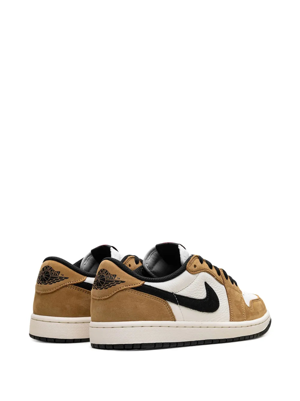 Air Jordan 1 Retro Low Og Rookie Of The Year - Sail/Black/Golden Harvest/Gym Red Sneakers