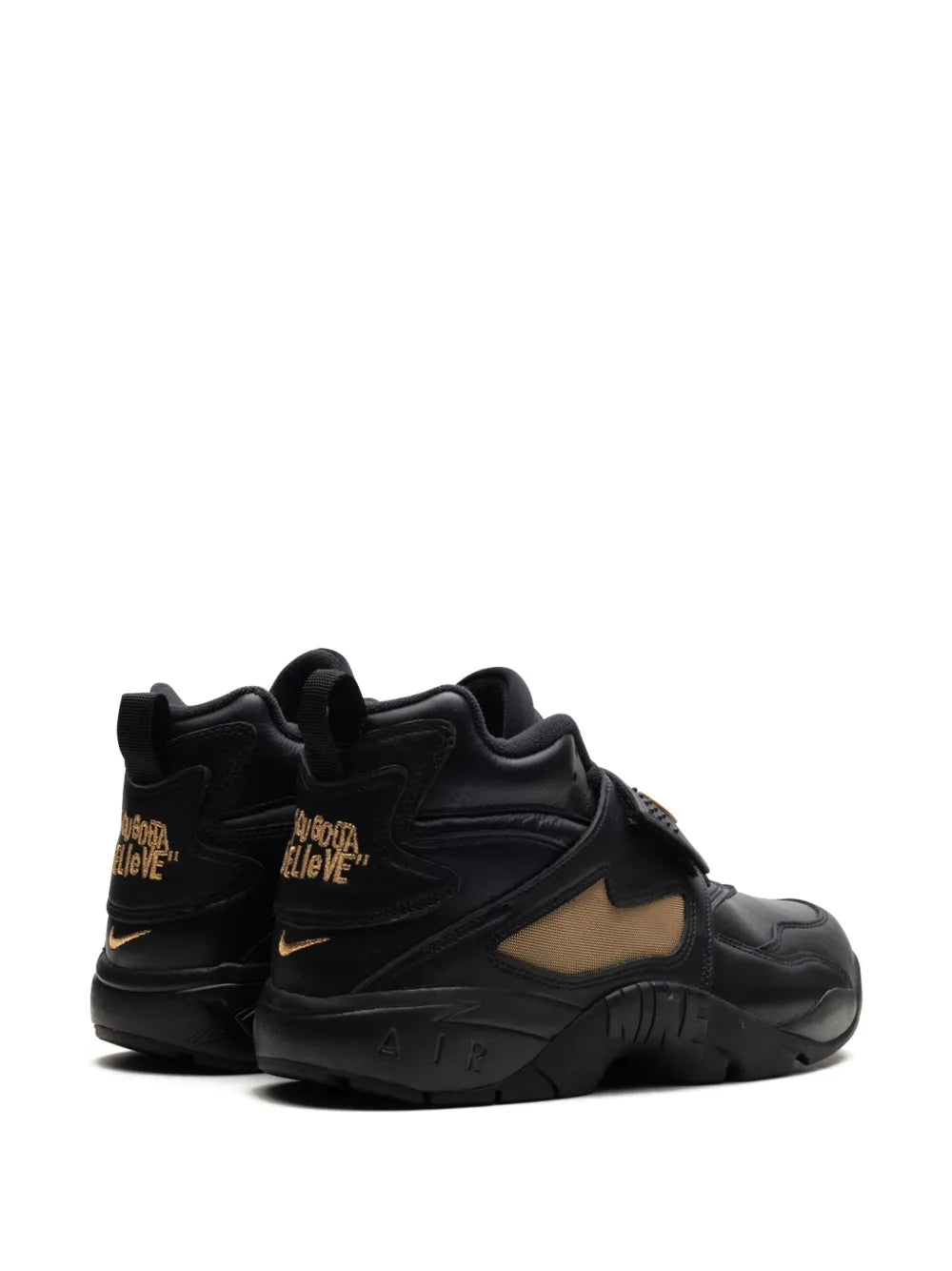 Nike Air Diamond Turf Signing Day - Black/Metallic Gold Sneakers