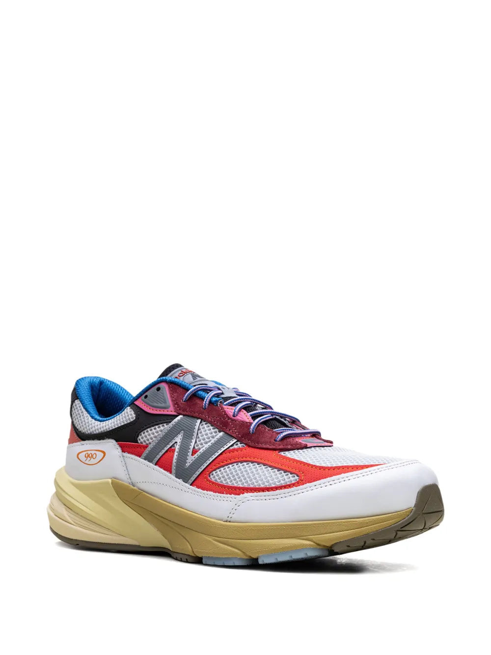 New Balance 990 Action Bronson- Hi/Pink/Royal Blue Sneakers