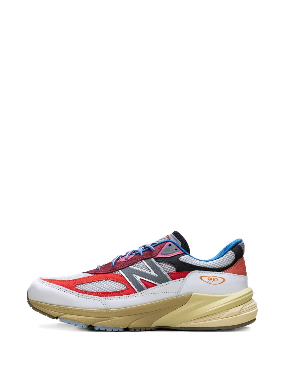 New Balance 990 Action Bronson- Hi/Pink/Royal Blue Sneakers