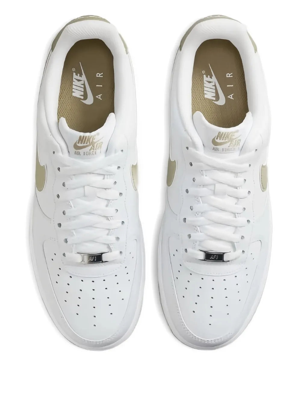 Nike Air Force 1 Low 07 White Neutral Olive Sneakers