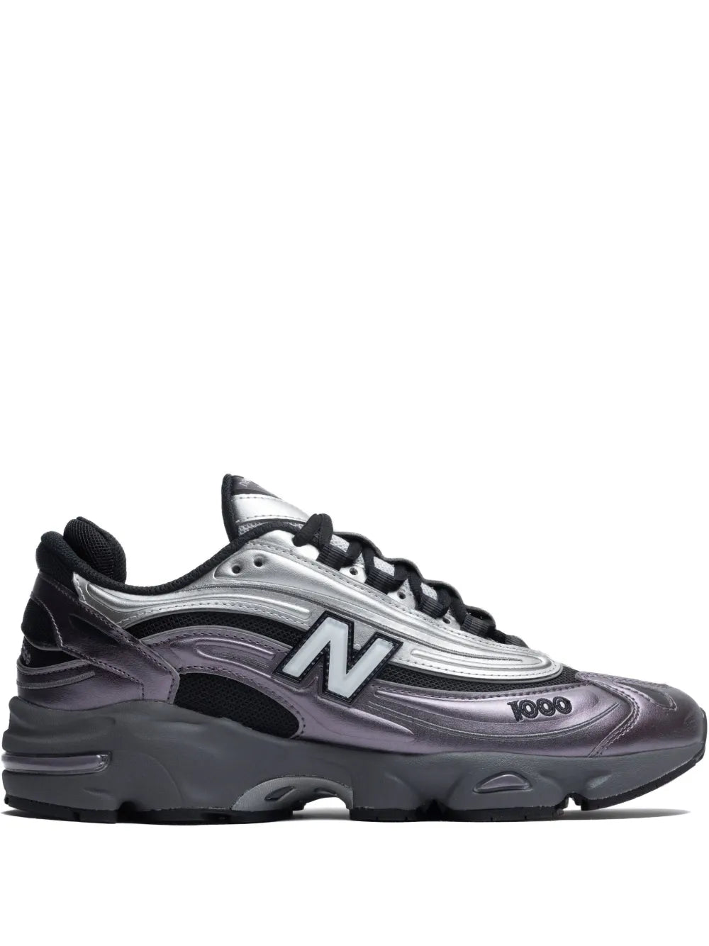 New Balance M1000 Dark Ice Wine/Grey/Metallic Sneakers