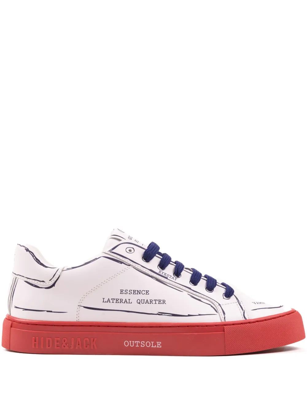 Hide&Jack Sky Construction Sneakers