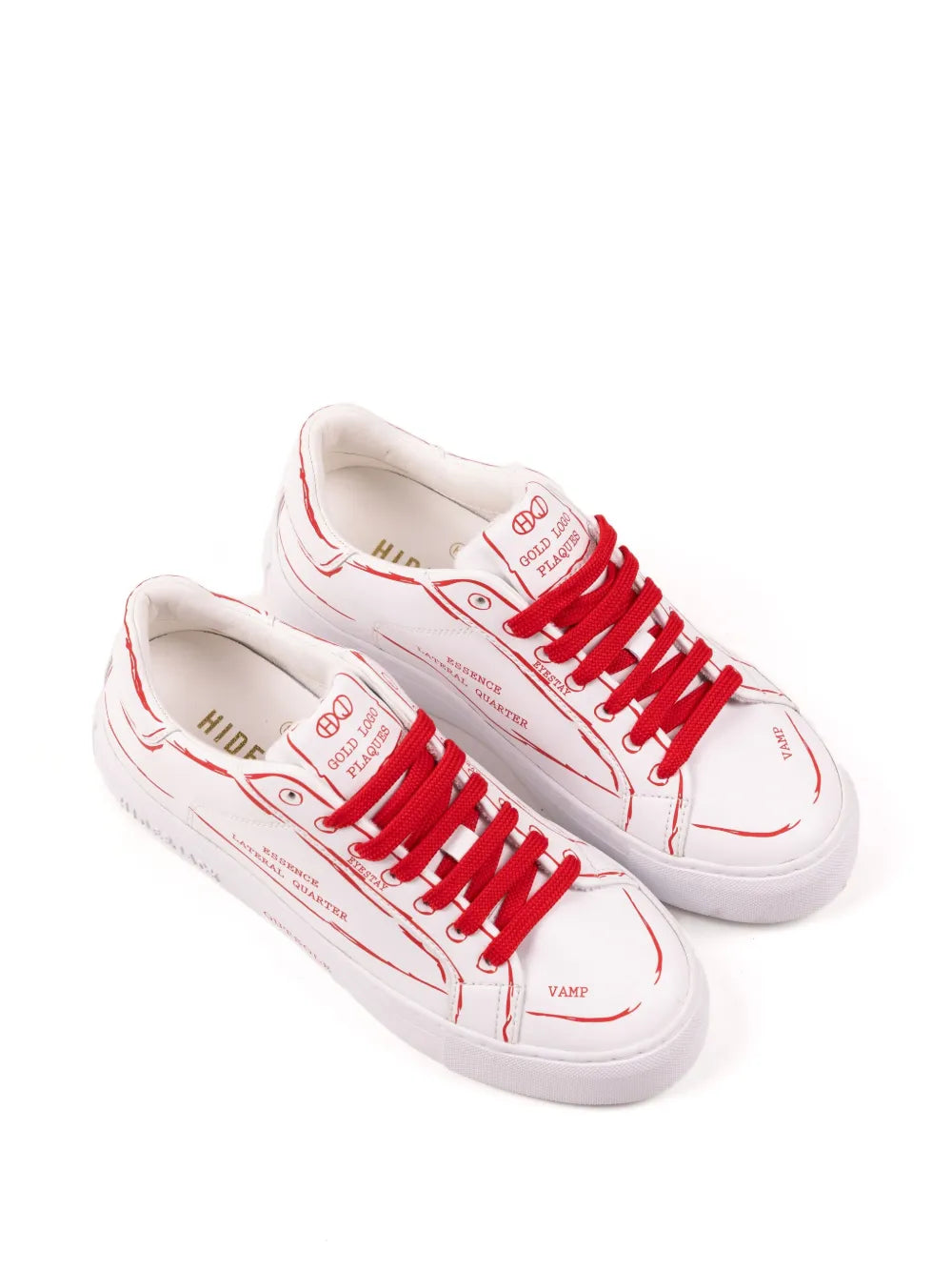 Hide&Jack Sky Construction Sneakers