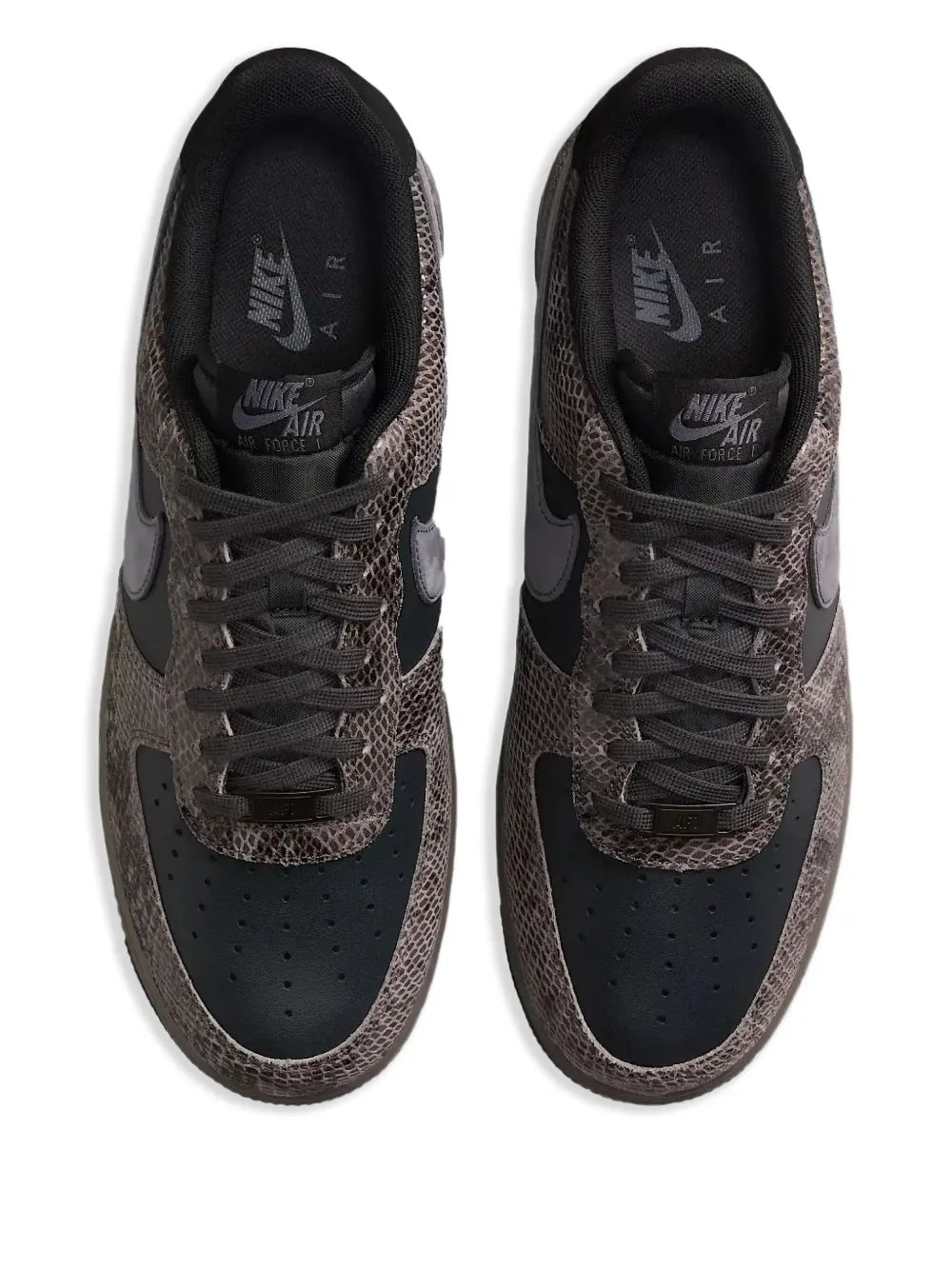 Nike Air Force 1 Low Off Noir Snakeskin Sneakers