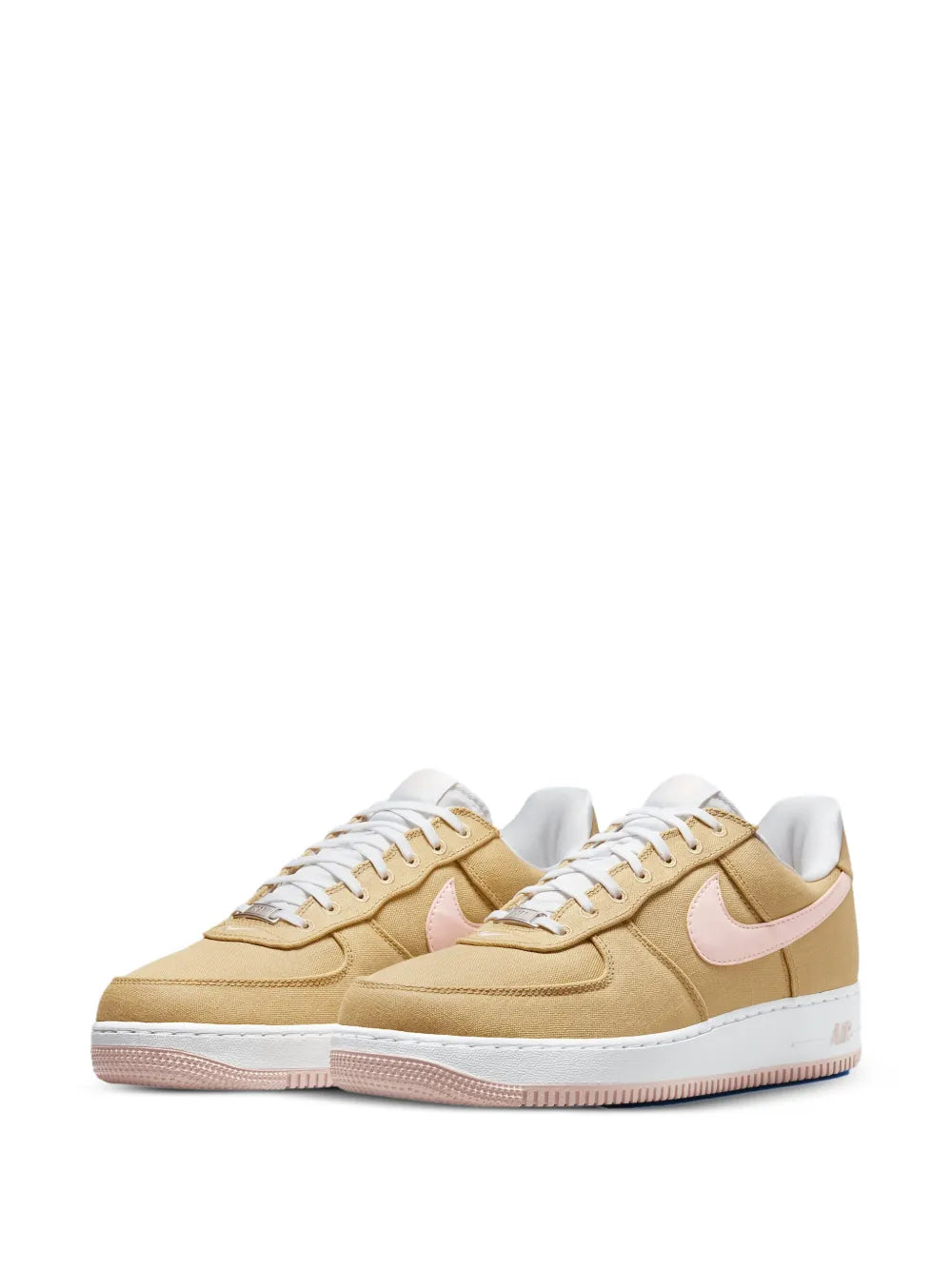 Nike Air Force 1 Low Linen Canvas Sneakers