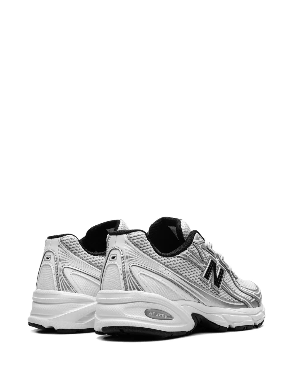 New Balance 740 White Silver/Metallic Black Sneakers
