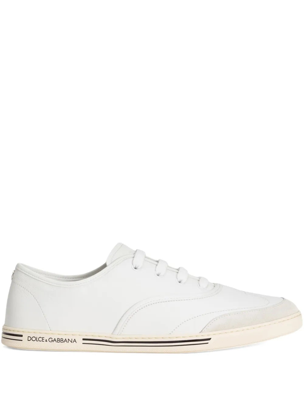 Dolce & Gabbana Lace-Up Leather Trainers