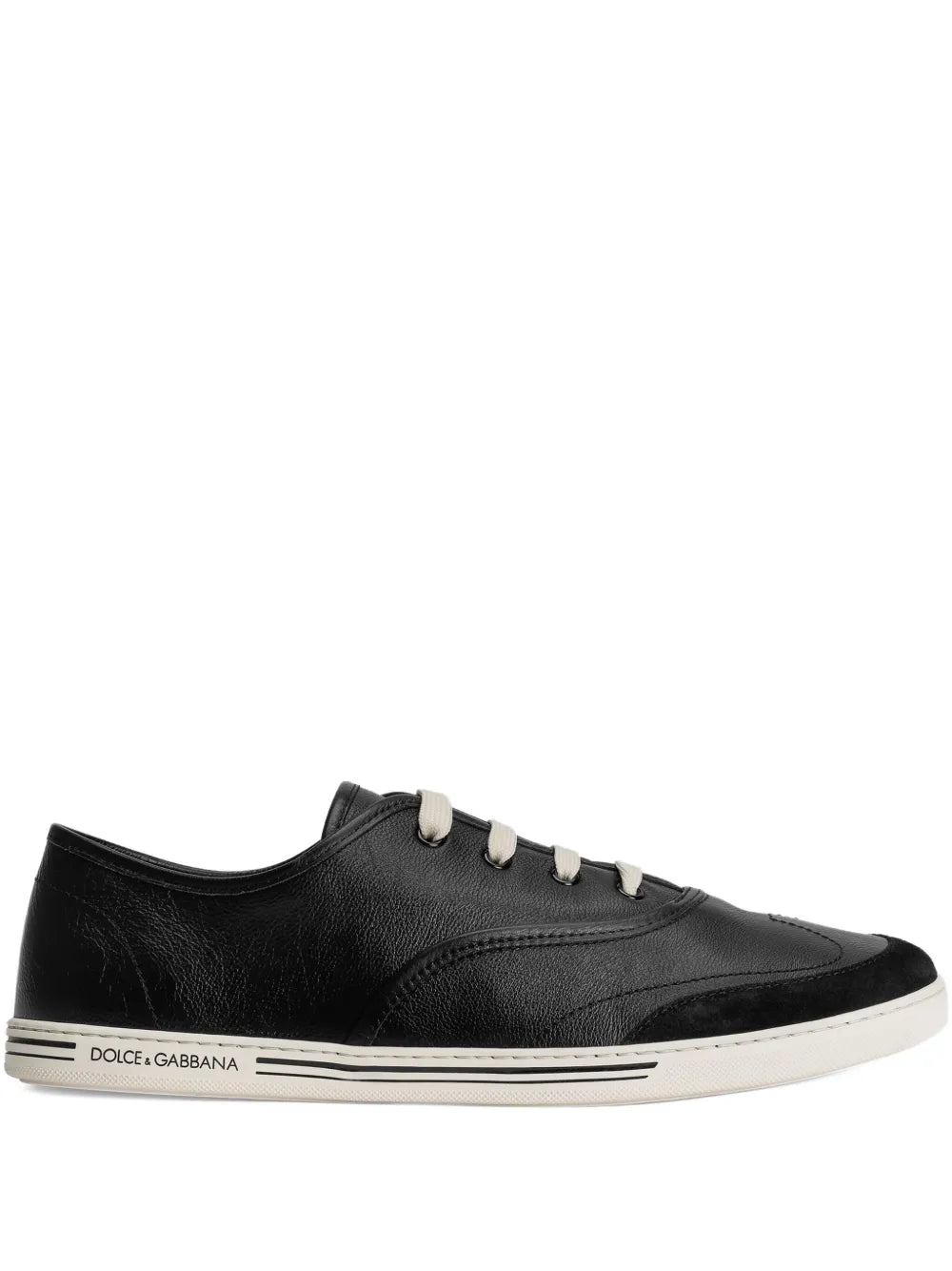 Dolce & Gabbana Lace-Up Leather Sneakers