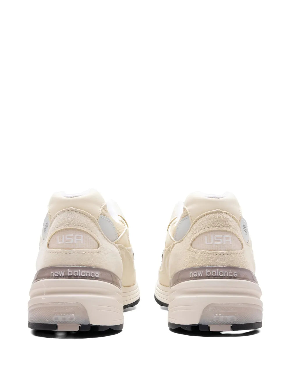 New Balance 992 Made In Usa - Calcium/Raw Cashew Sneakers