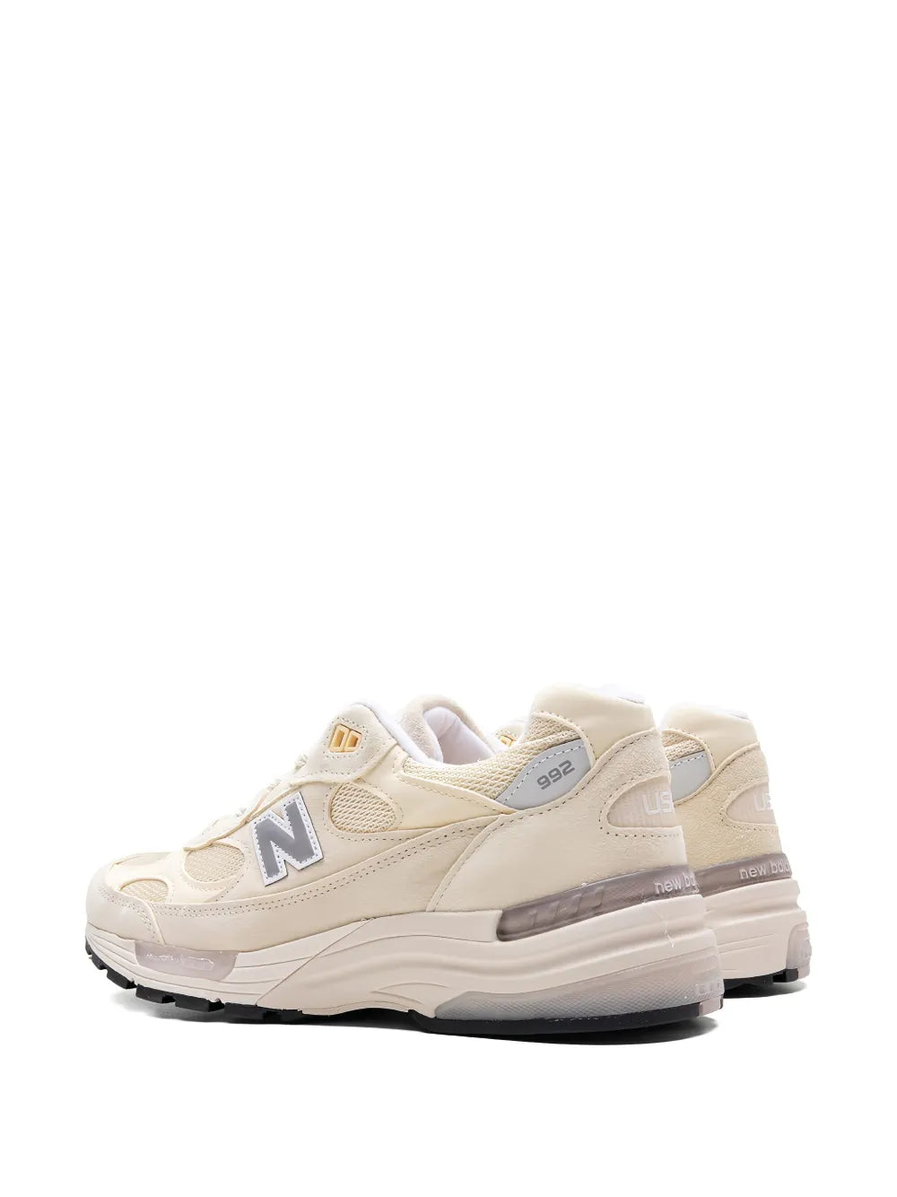 New Balance 992 Made In Usa - Calcium/Raw Cashew Sneakers