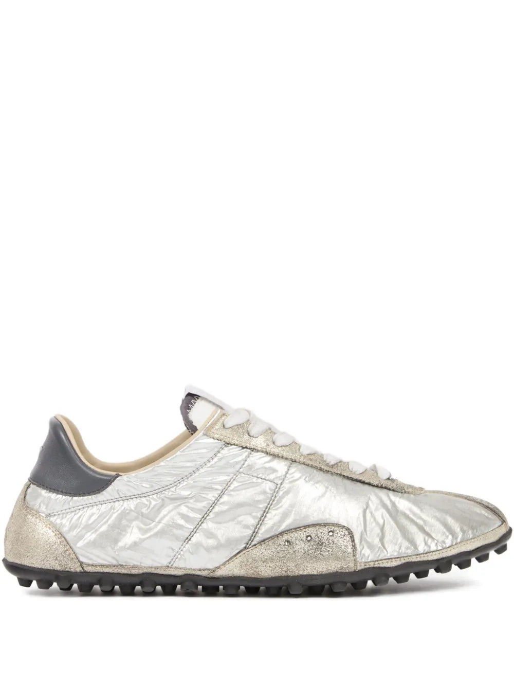 Maison Margiela Metallic Low-Top Sneakers