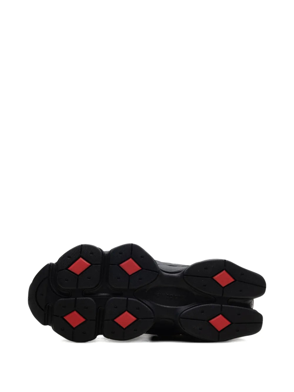 New Balance 9060 Black/Red Gradient Sneakers