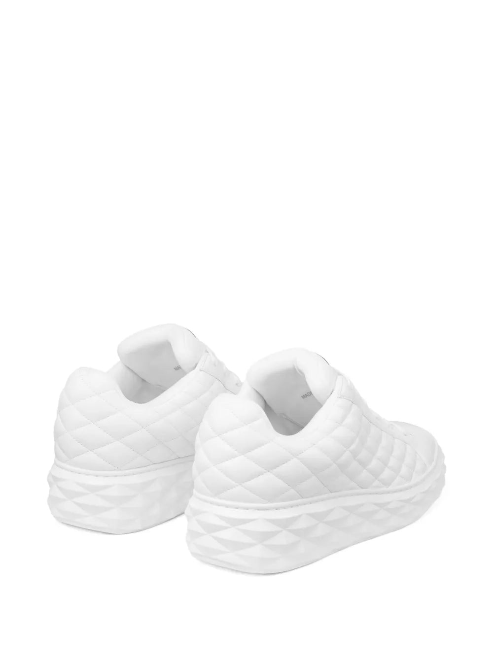 Jimmy Choo Quilted Lace-Up Sneakers