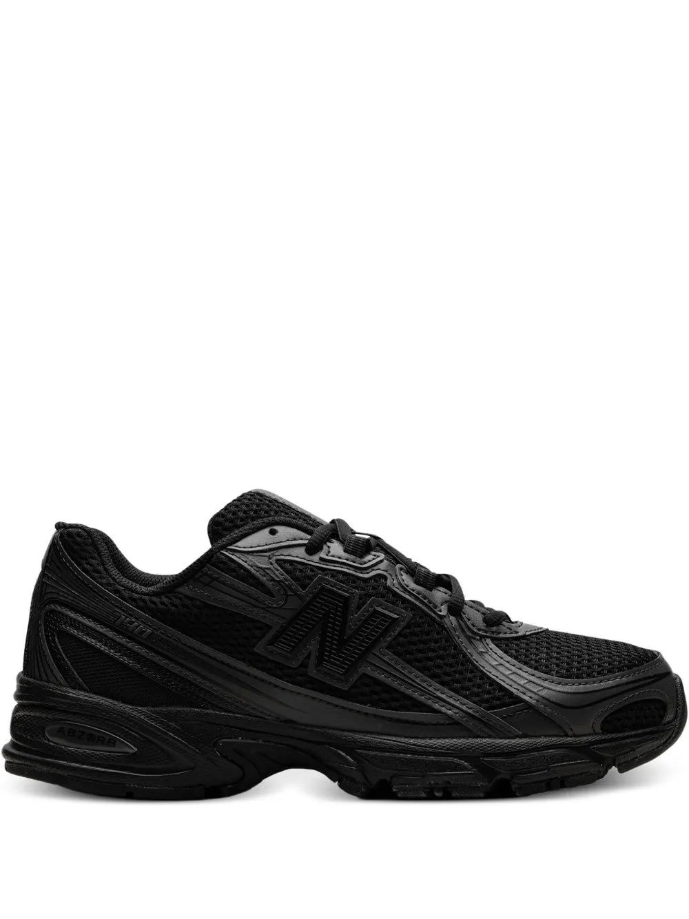 New Balance 740 Triple Black Sneakers